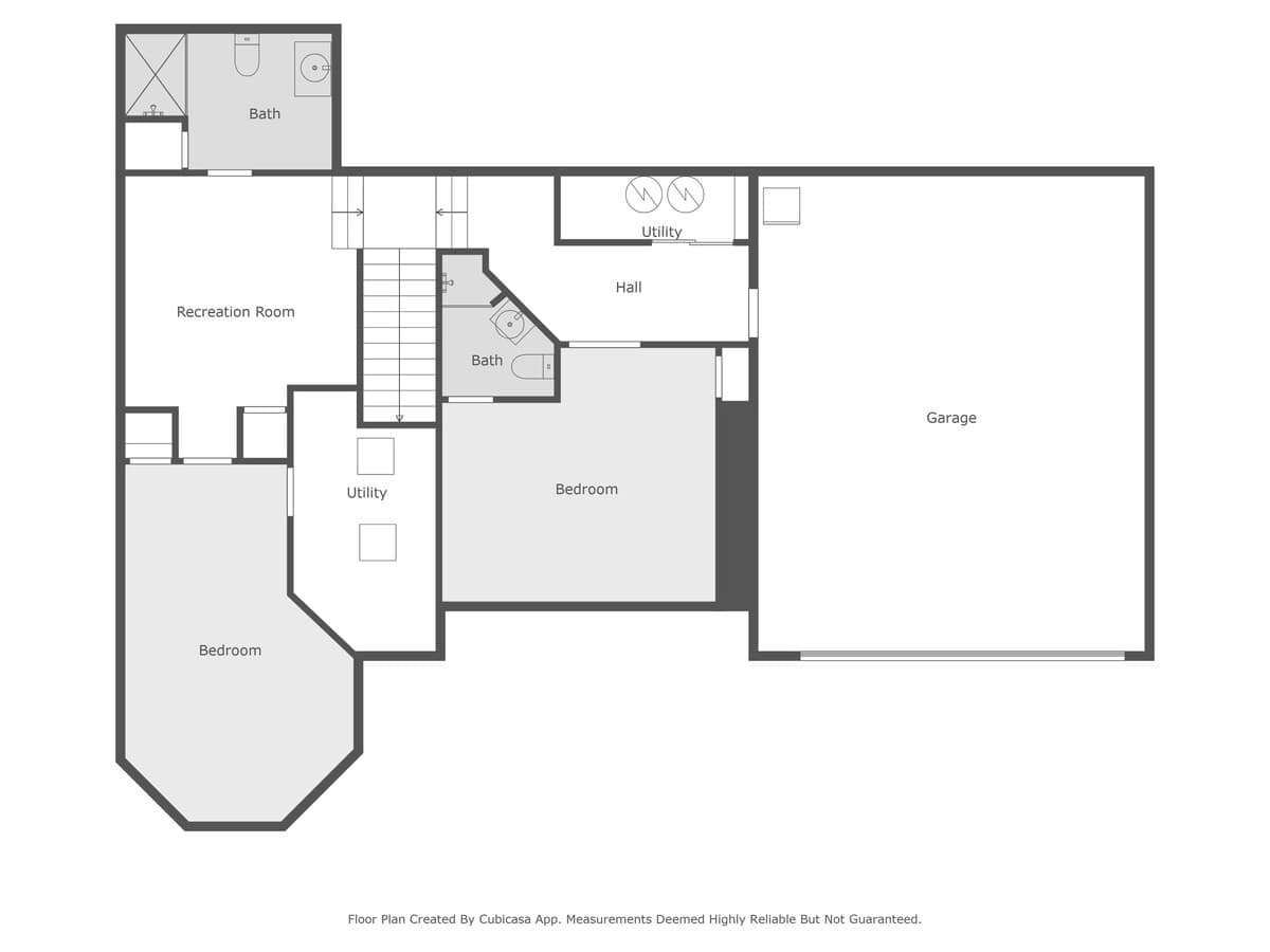Sunny Dunes Retreat Basement Layout