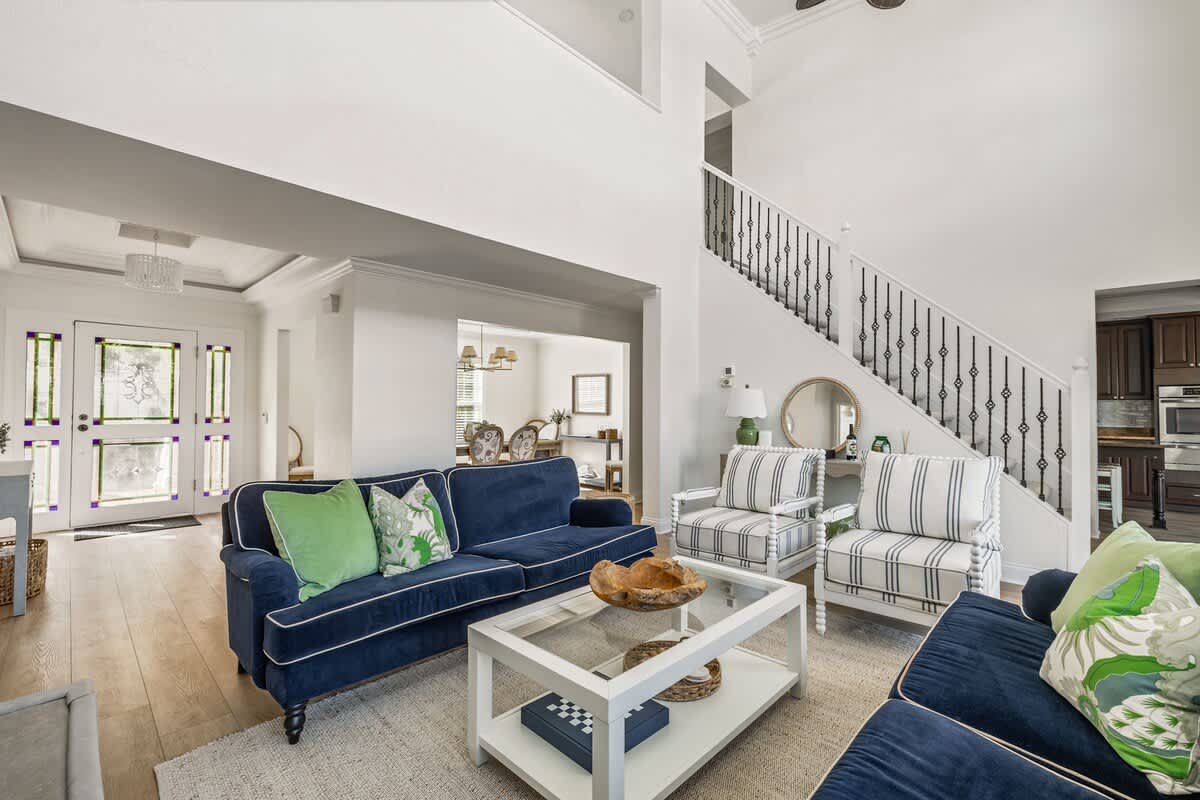 Kick back on plush seating and soak up the natural light—this is where family time shines.