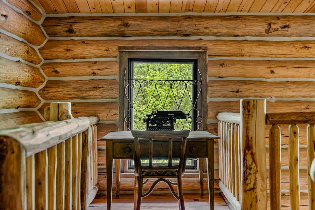 A quiet perch for morning journaling or peaceful thoughts.