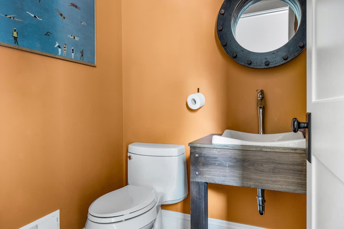 A designer touch in every corner - even here.