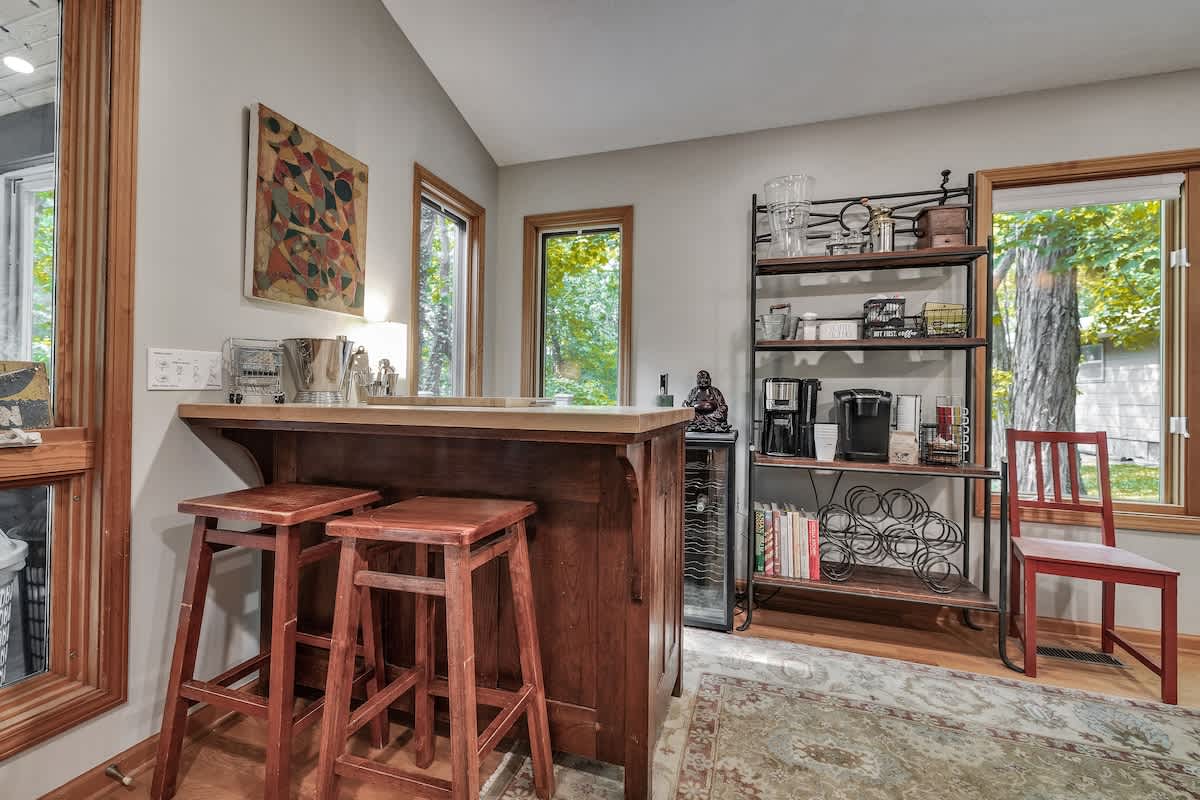 A chic little spot for your morning brew or happy hour fix.