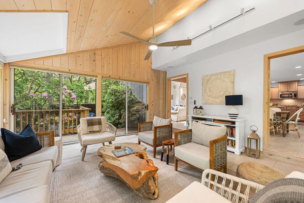 Nature outside, comfort inside—this is the sweet spot