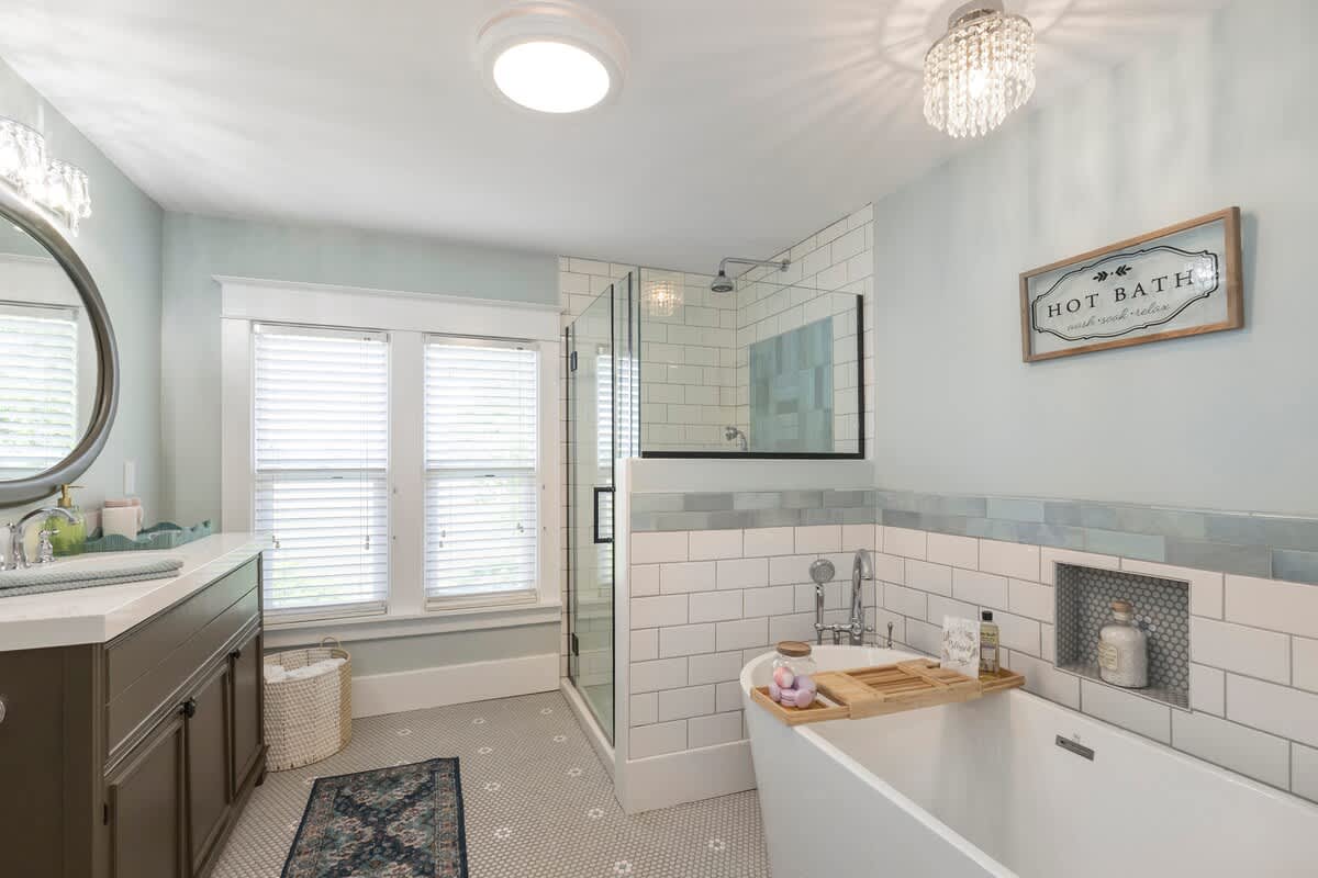 Where bubble baths and blissful mornings begin.