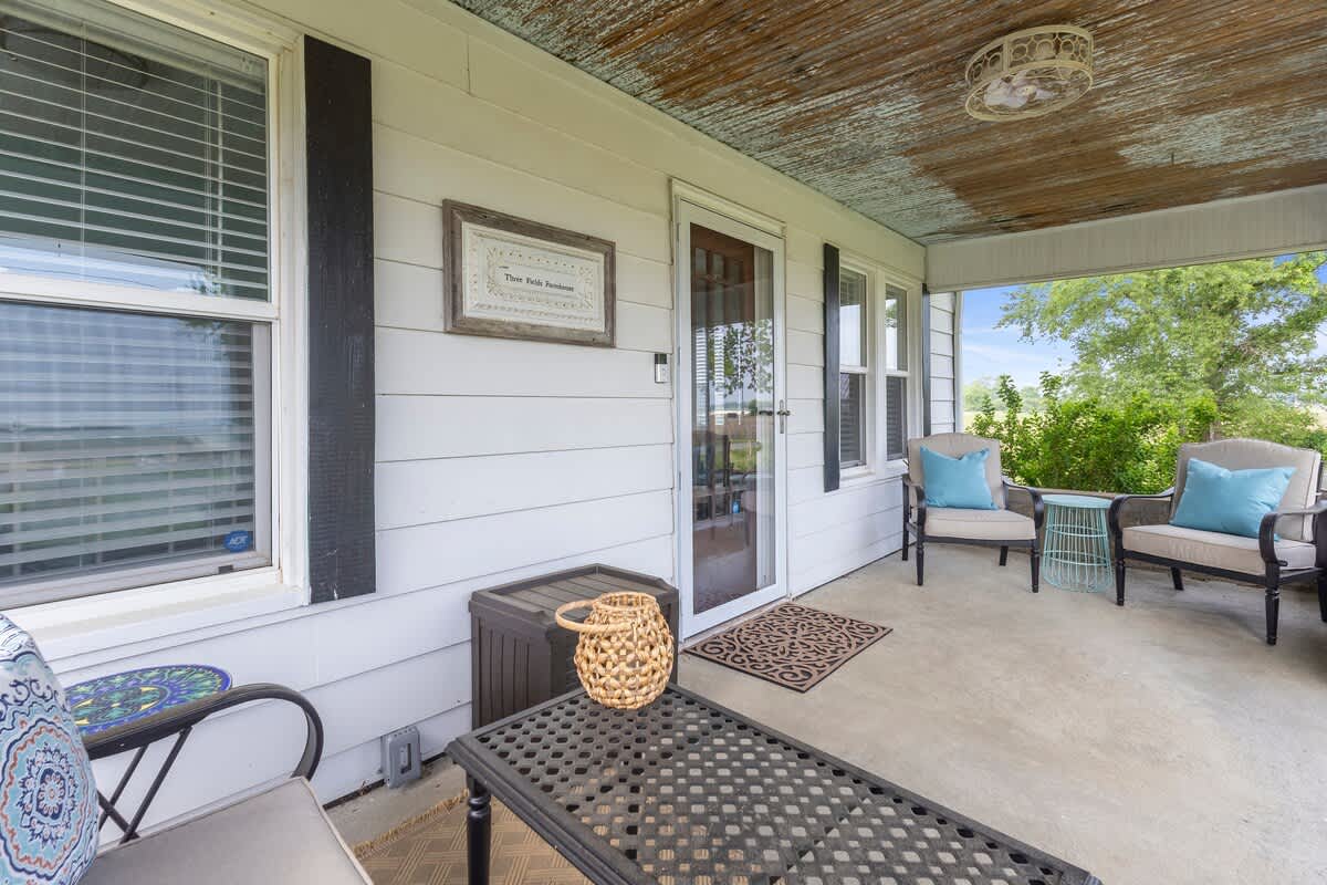 The perfect perch for slow mornings and sweet sunsets.