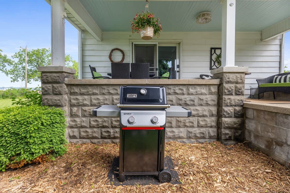 Fire up the grill, dinner tastes better with a view.