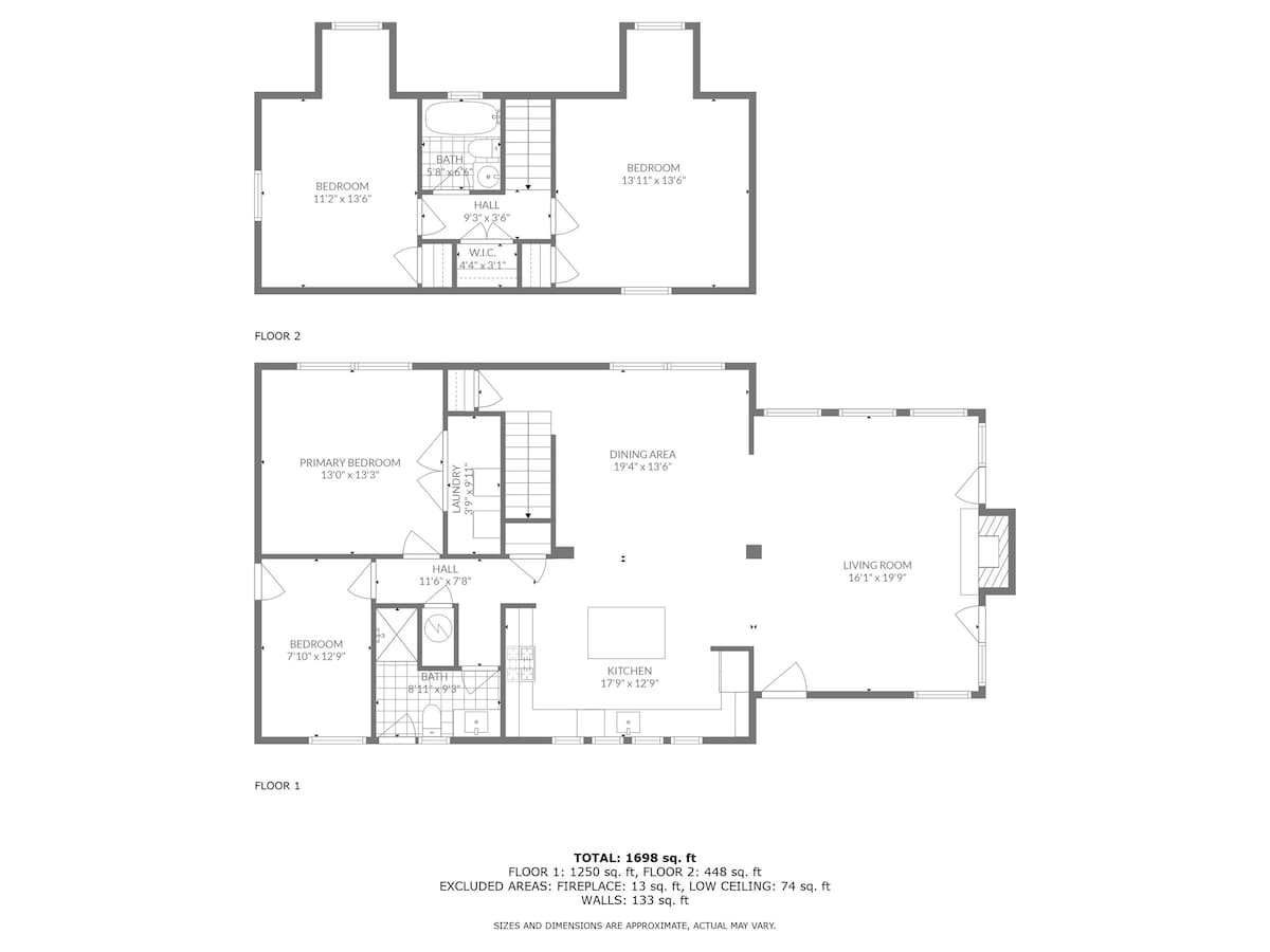 Oasis in the Woods Floor Plan Layout