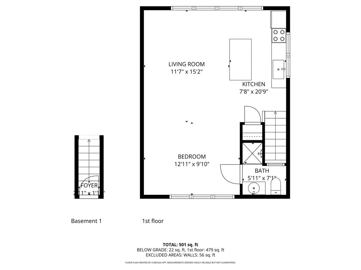 The Loft's Floor Plan.