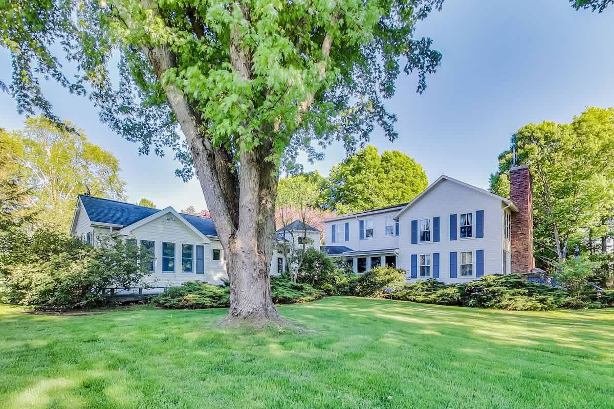 Take in open-air views and unwind on The Farmhouse’s expansive lawn.