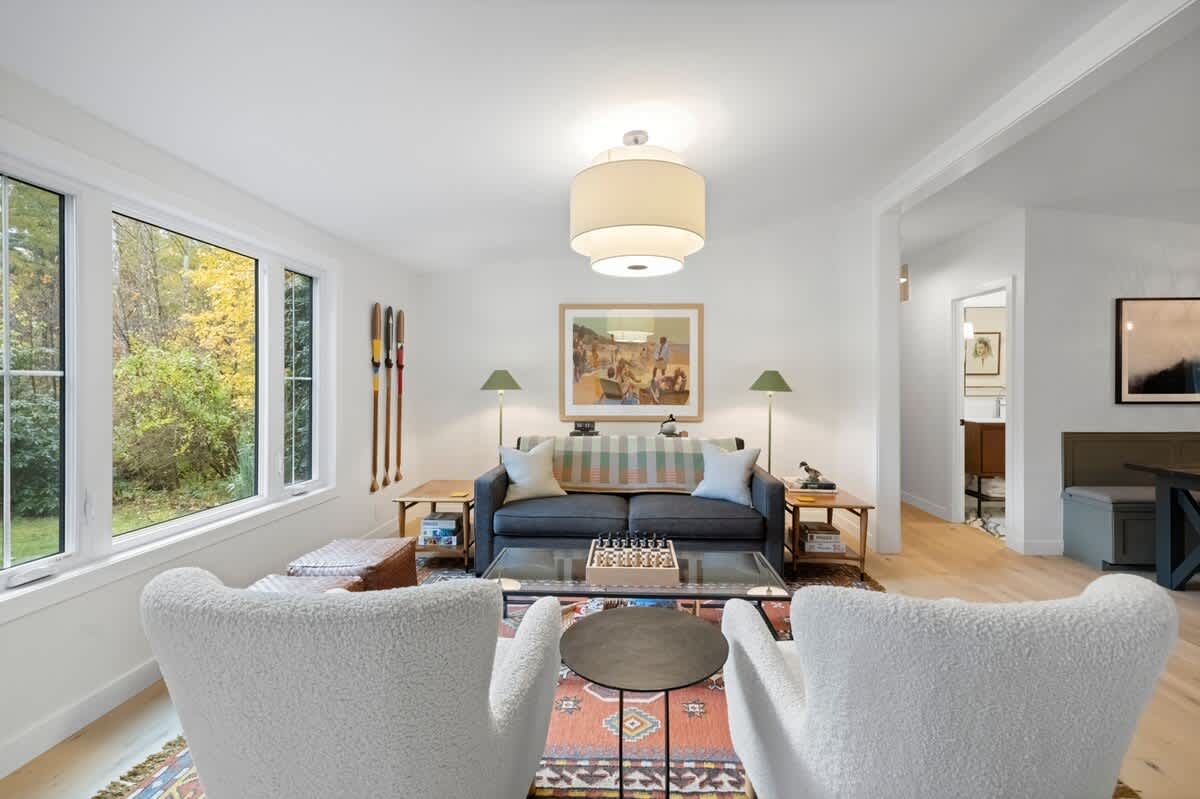 A polished living space designed for time spent together.