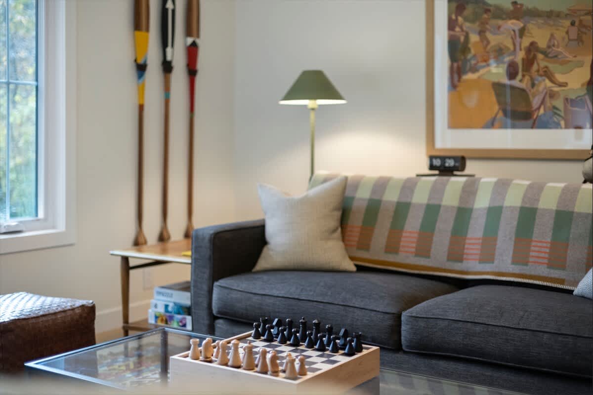 A quiet corner perfect for slow games and good talk.