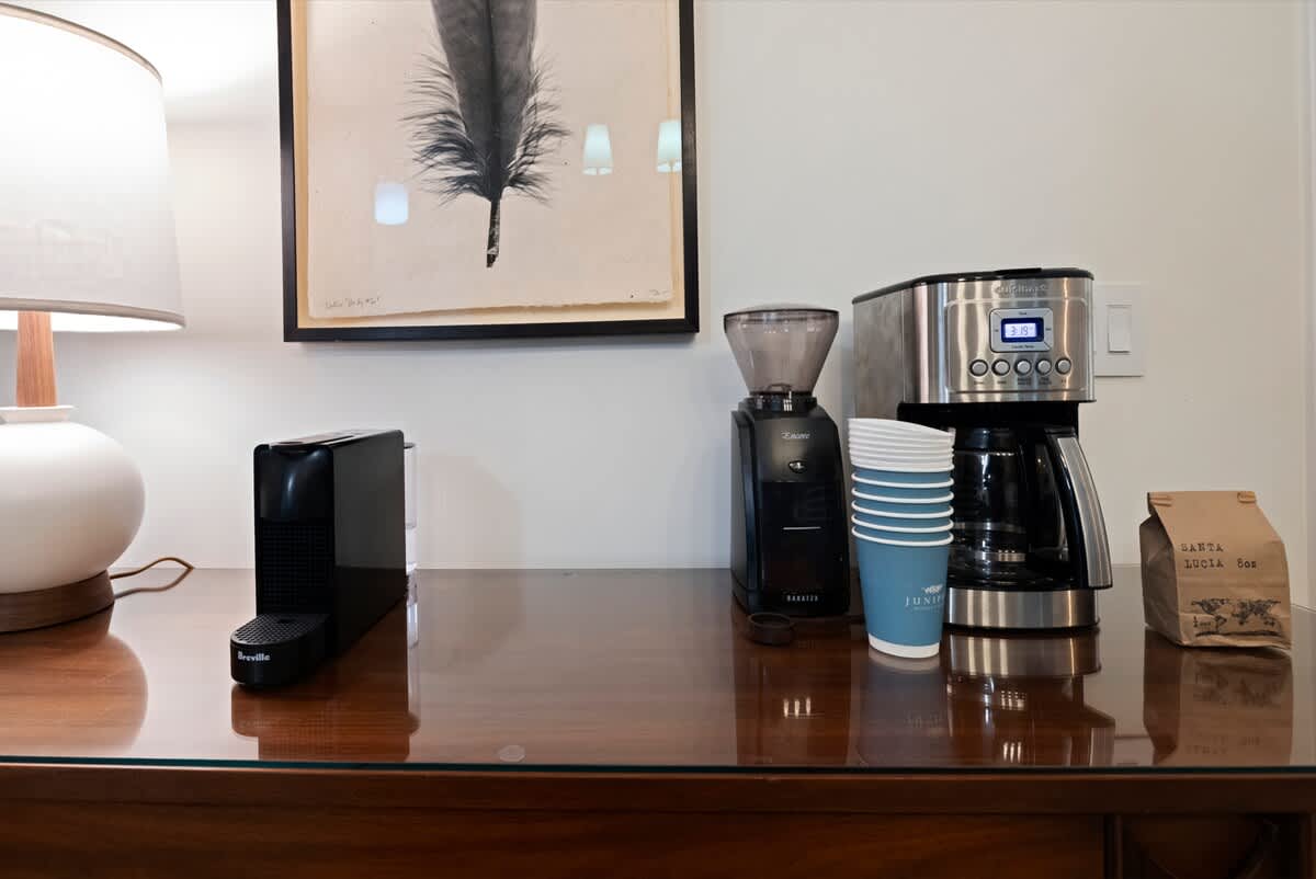Espresso or drip? Your custom coffee ritual awaits.