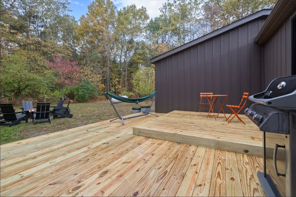 From hammock naps to fireside nights, outdoor bliss awaits.