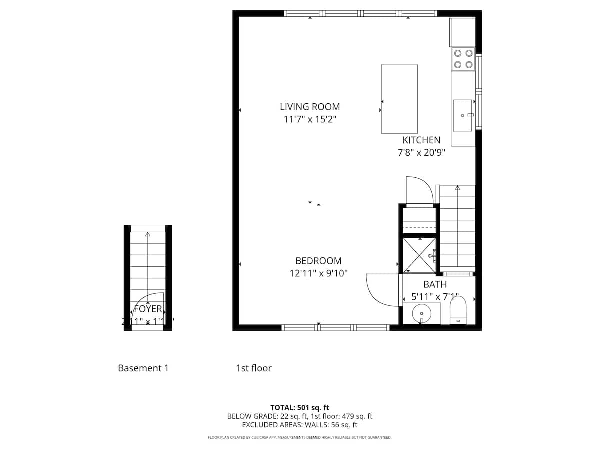 The Loft's Floor Plan.