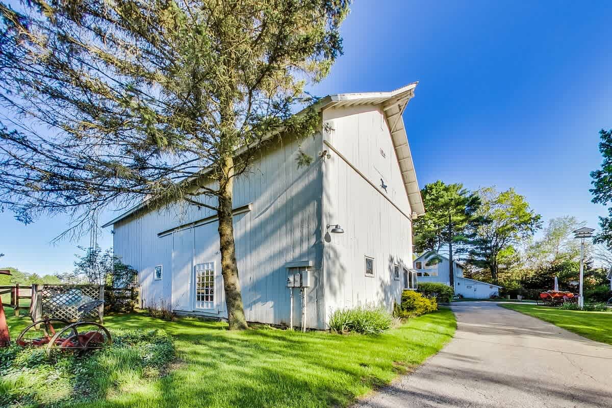 Heritage barn at Berrywood Farm in the heart of southwest Michigan.