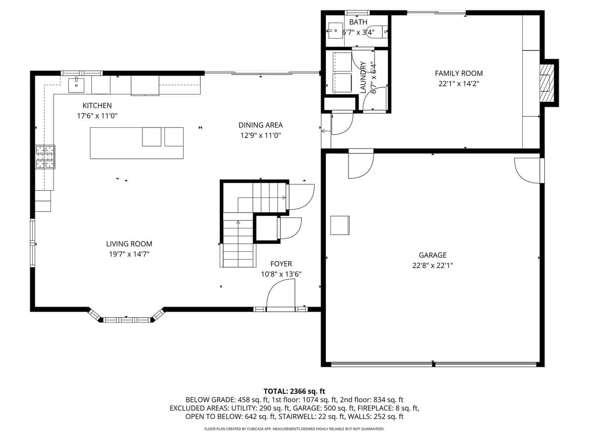 Loma House 1st floor layout.