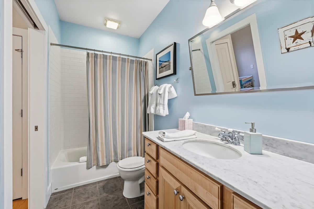 The signature suite's private bath.