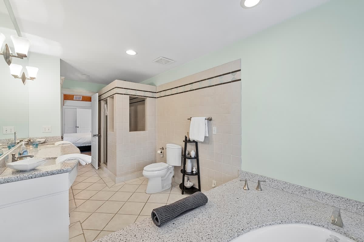 Get ready side by side with plenty of room to spread out.