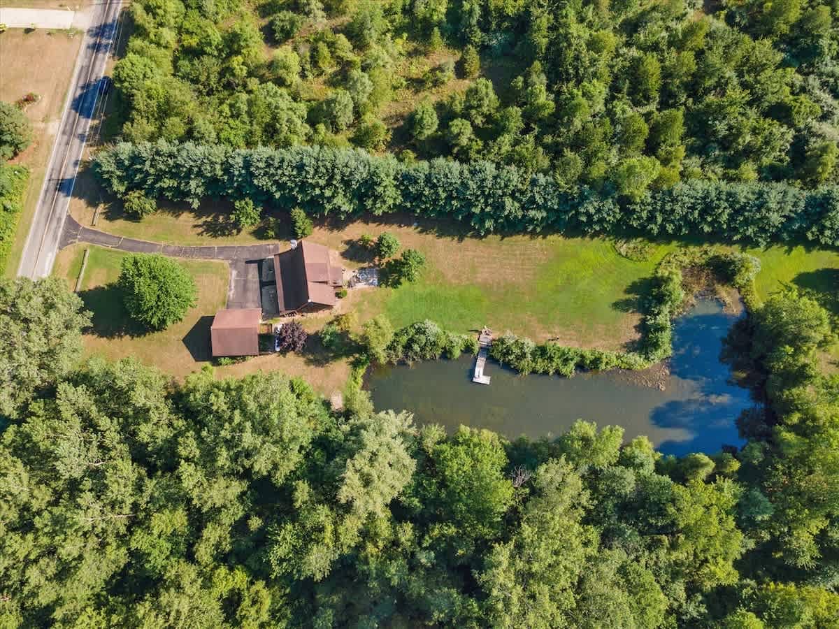 10 secluded acres with a pond all your own.