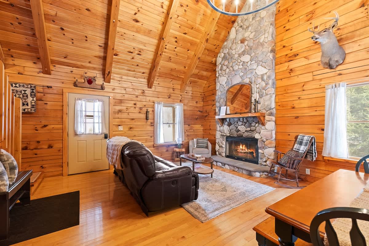 County Line Cabin is specifically designed for unforgettable stays.