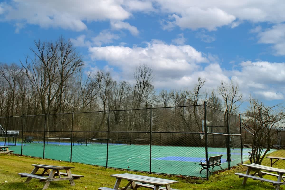 Stay active with pickleball, tennis and basketball on the Resort's courts.