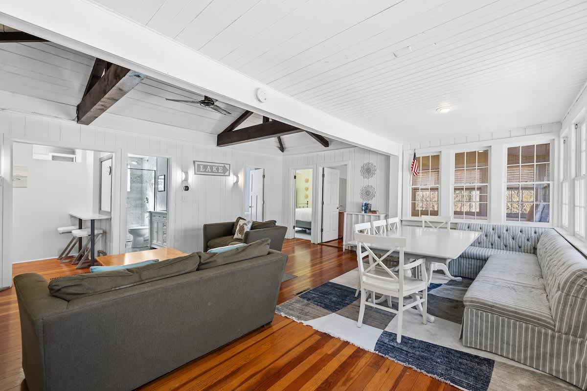 We love this welcoming space for everyday life living!