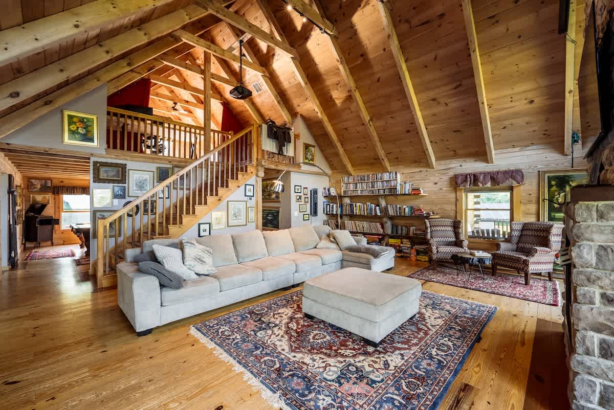 Private Luxury Log Cabin — New Hope, PA — vacation rental