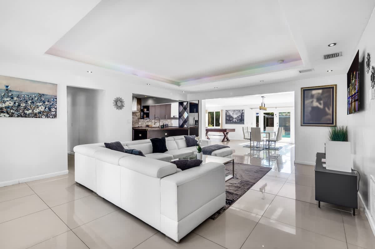 Spacious 3BR Home with Oversized Pool & Backyard