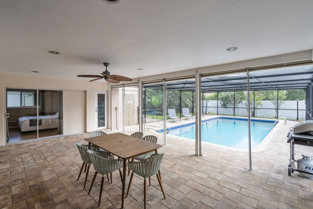Stunning 4BR Oasis with Pool, 14 mins to Ocean