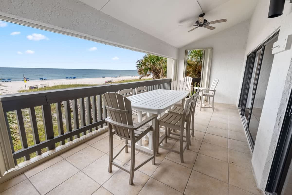 Ocean Front Condo Huge Balcony with Boat Slip — Pensacola, FL — vacation rental