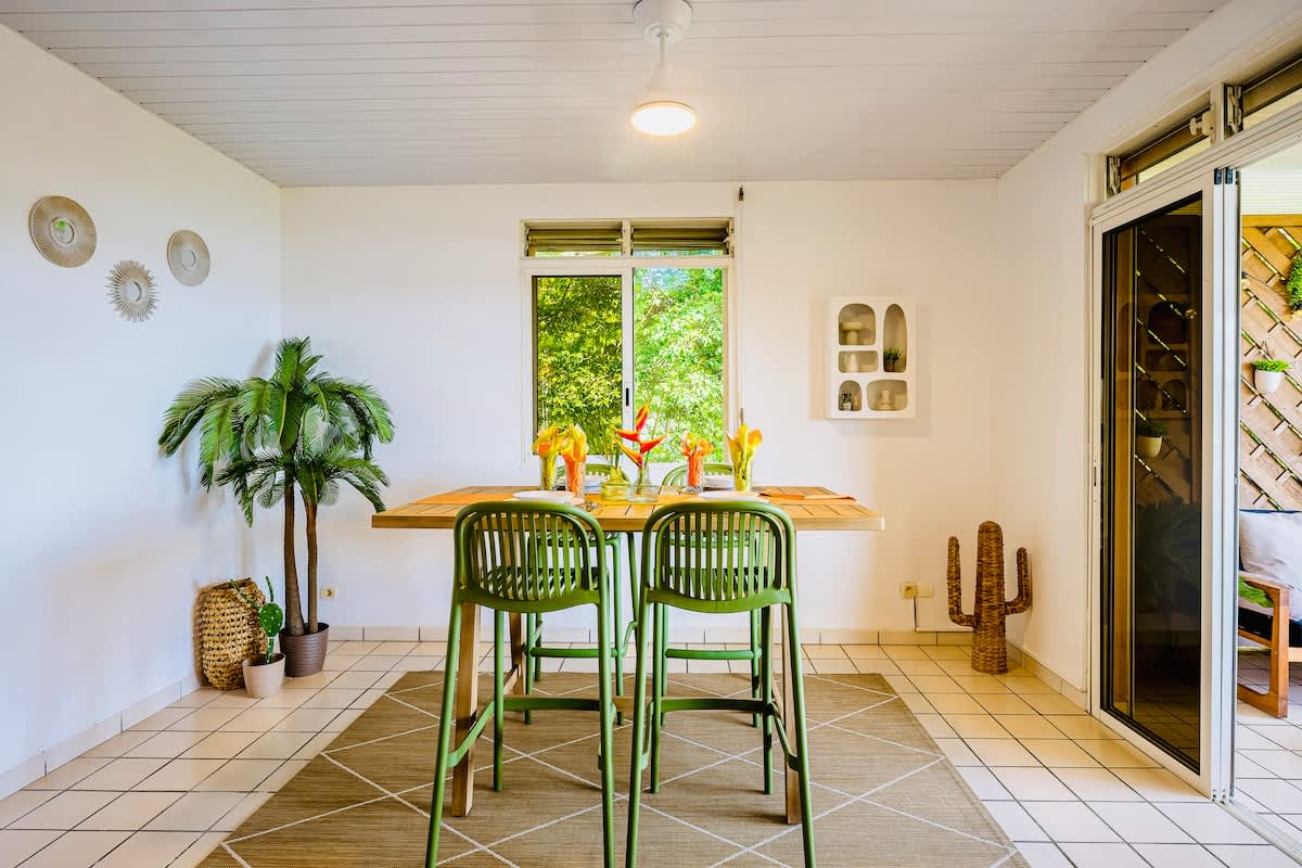 Maison Yole Bleue - Vue sur Les Trois Ilets 5
