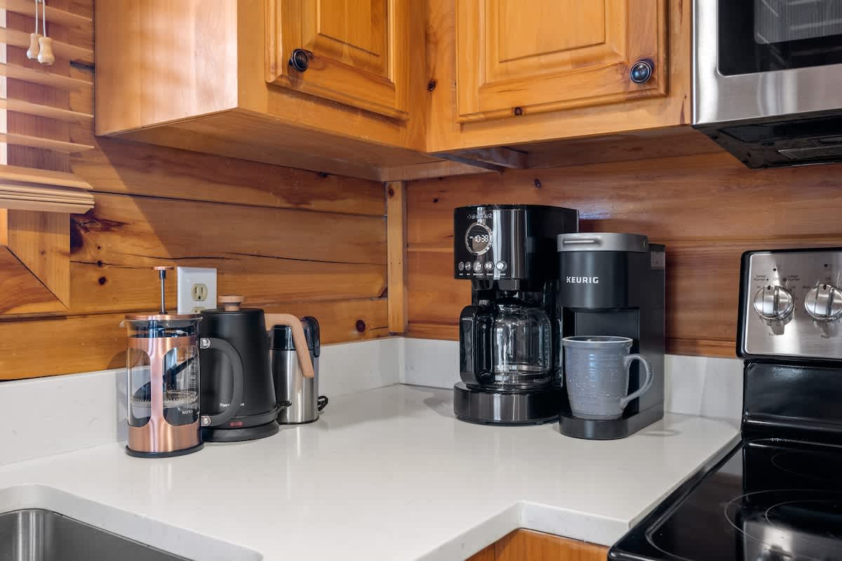 Coffee game is strong!  Take your pic - Drip, Keurig, or French Press!