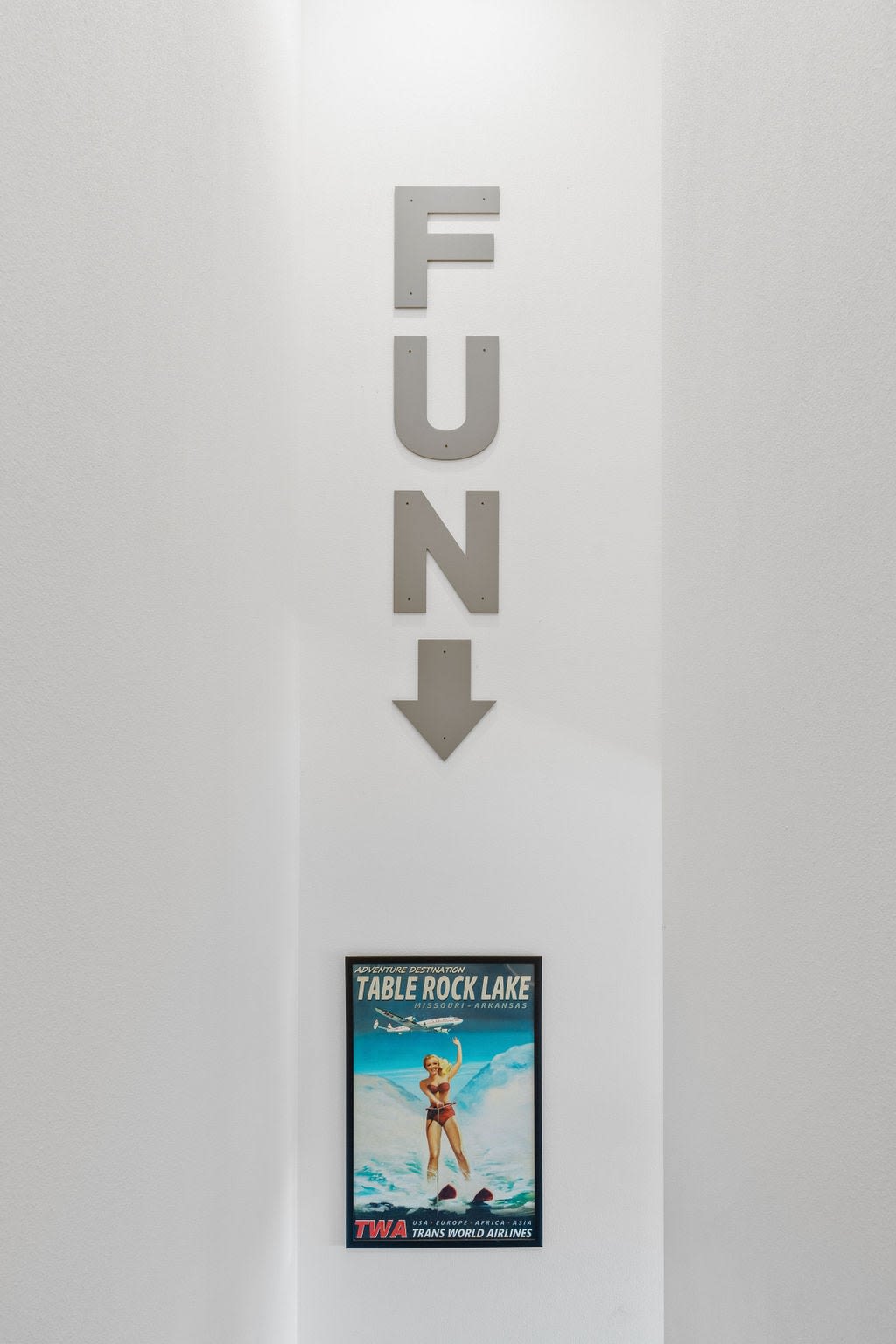 Head downstairs for the FUN!