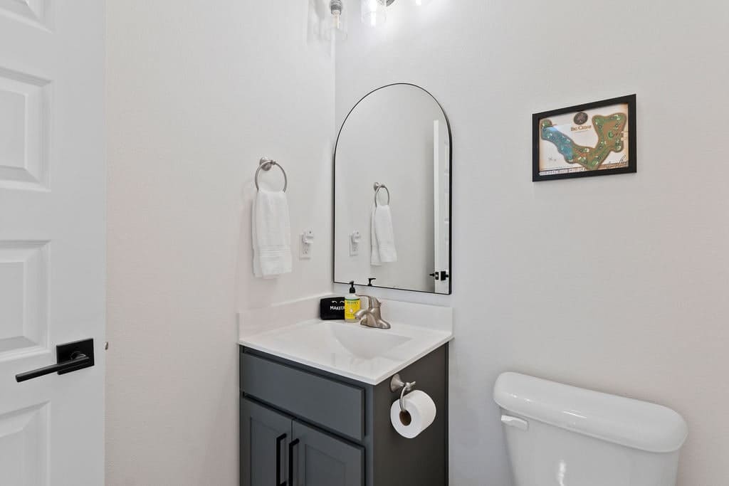 Half Bathroom near Kitchen