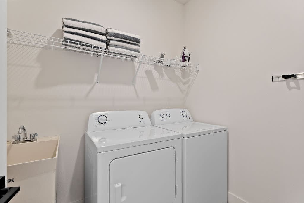 Main Level Laundry Room (& Hot Tub Towels)
