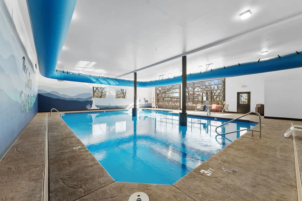 HEATED Community Indoor Pool is OPEN and BRAND NEW!