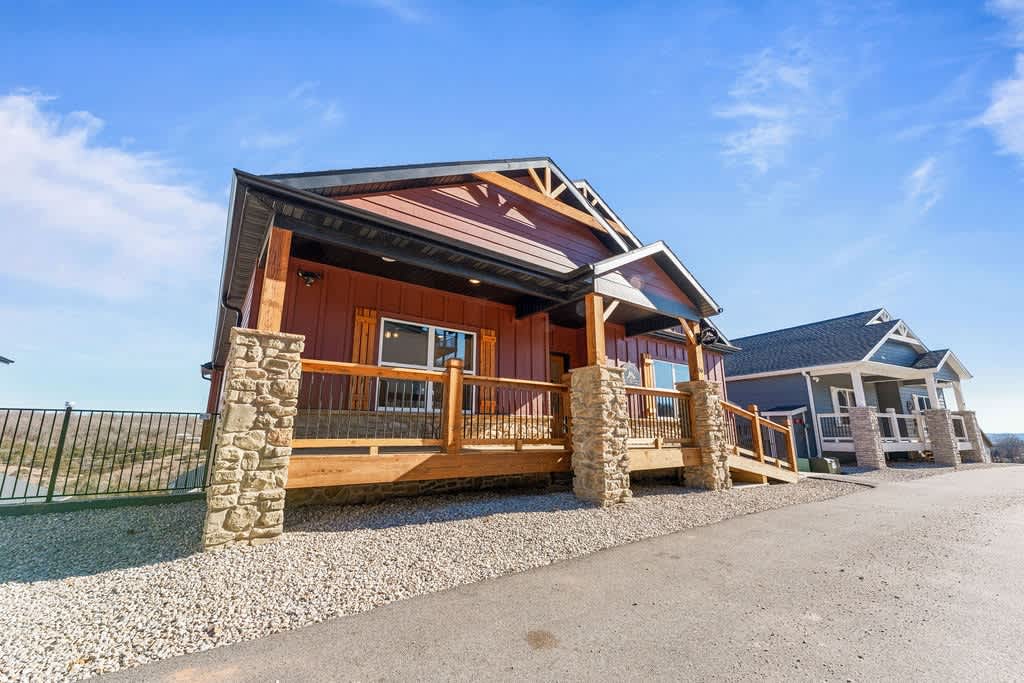 Front of Lodge - daytime view