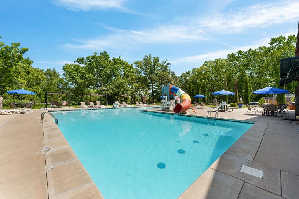 Large community outdoor pool!   Typically open Memorial Day Weekend to Labor Day Weekend