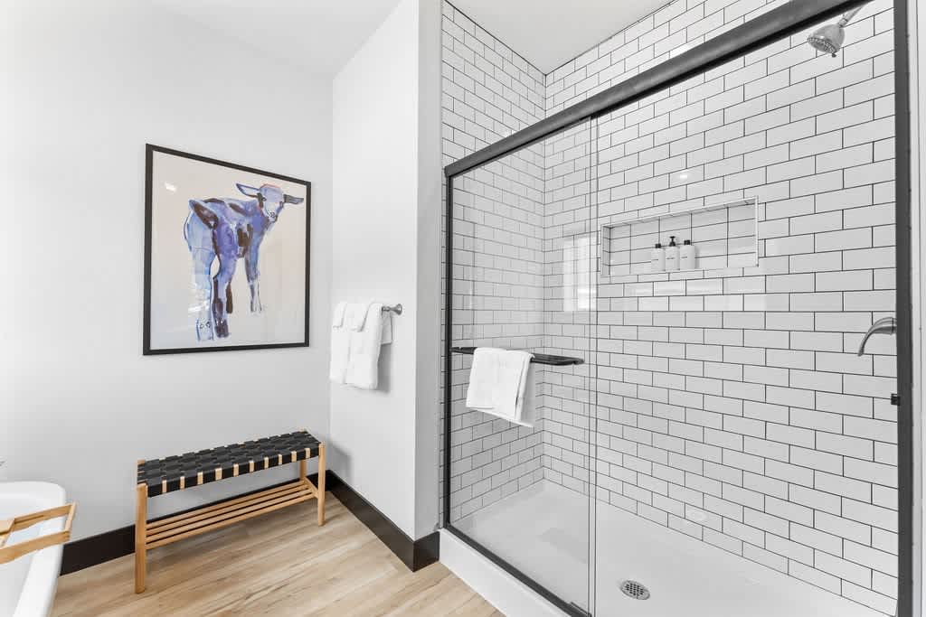 Public Goods soap/shampoo/conditioner/hand soap for your use!  It's on us.