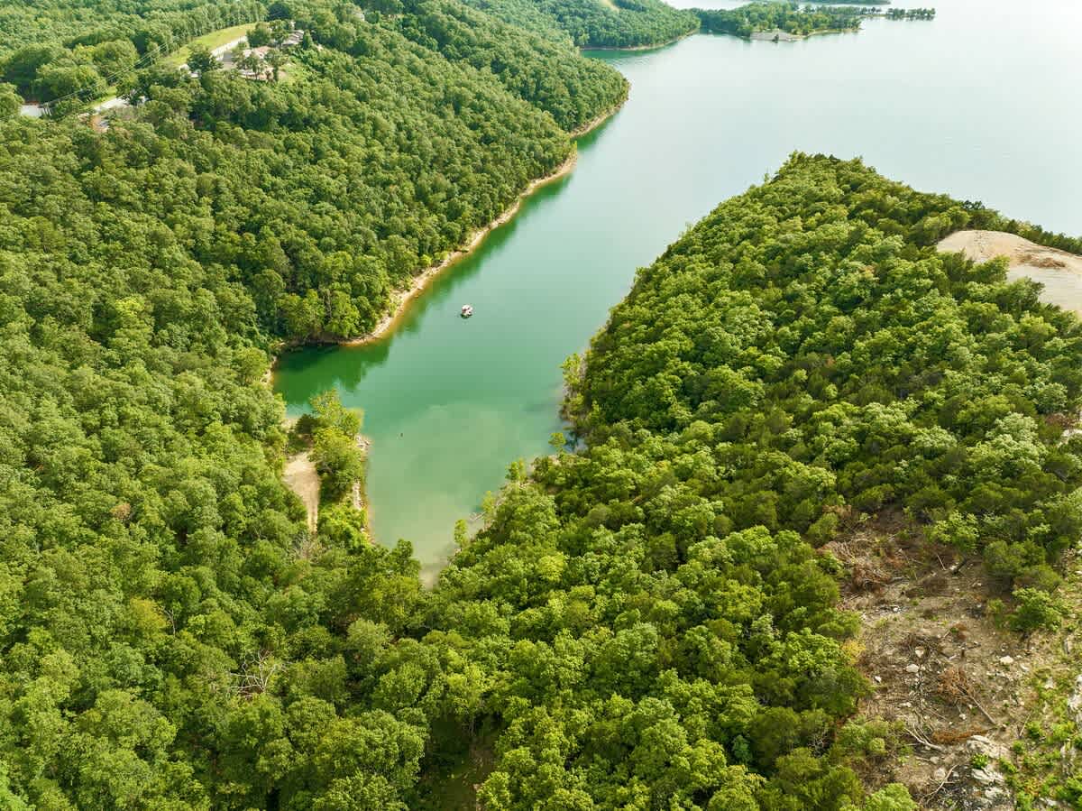 If you're feeling adventurous you can walk or drive down to the cove and swim in the lake!