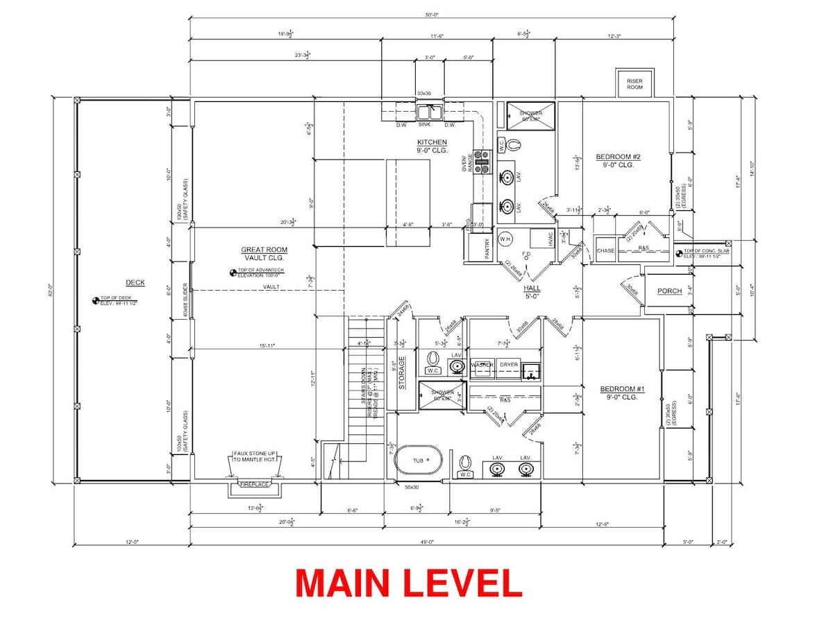 Primary and Jr Primary King Bedrooms, Large Family/Dining Room and Kitchen, and the back deck with the Outdoor Fireplace, Outdoor Dining Table, and a view of Table Rock Lake