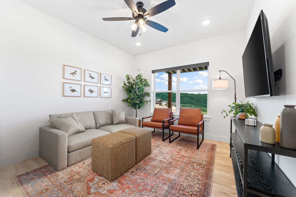 Lower Level Family Room w/ Sofa Sleeper