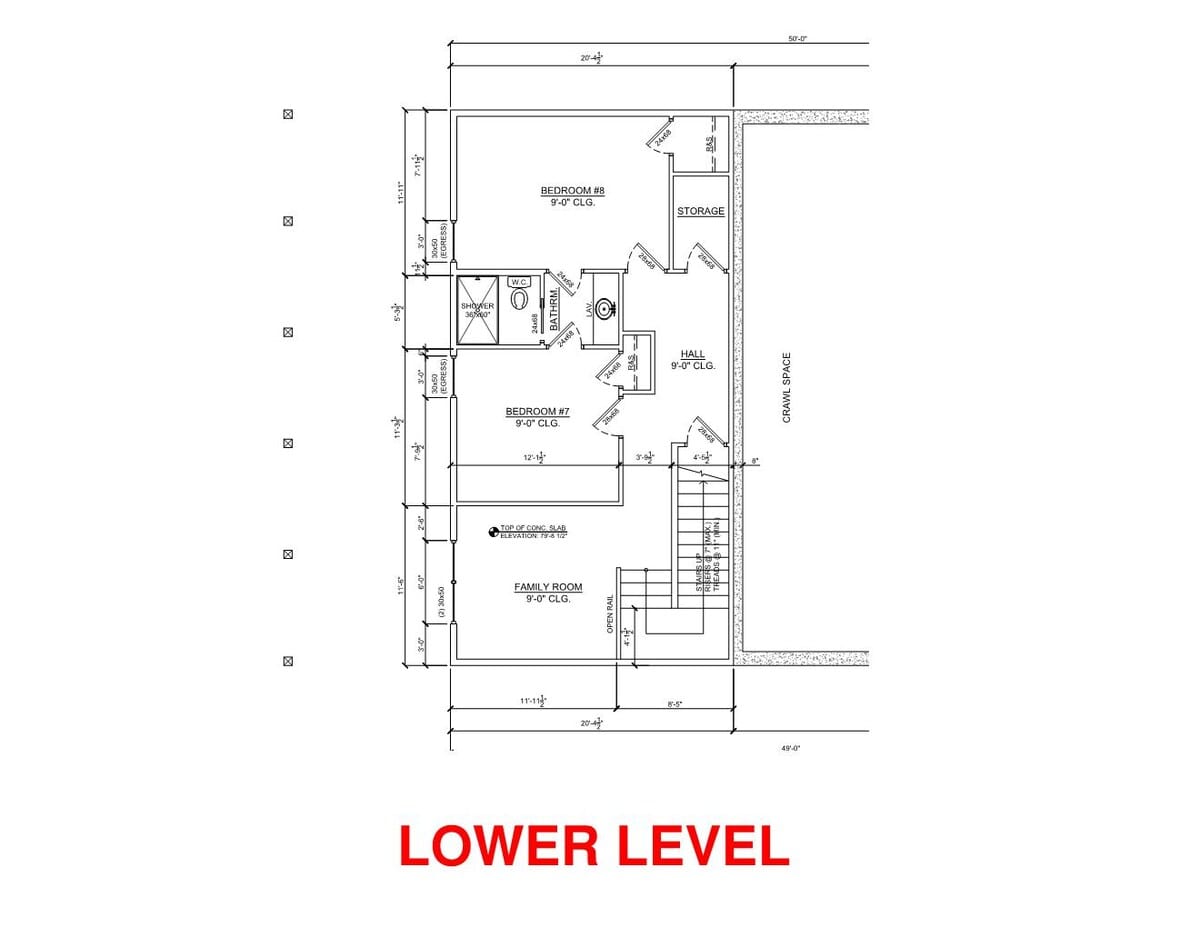 Lower Level - Second Family Room and 2 King Bedrooms