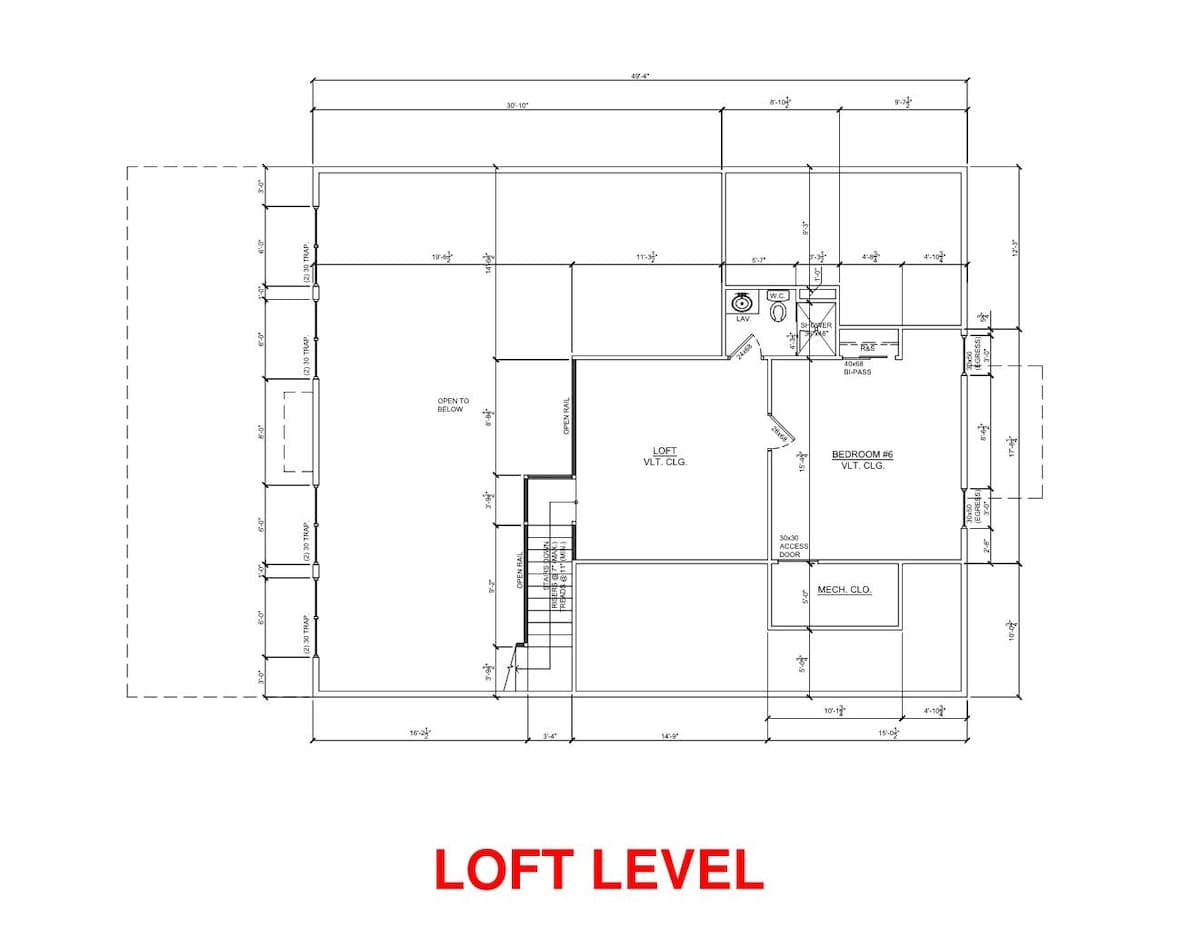 Loft with Sleeper Sofa and Loft Bedroom