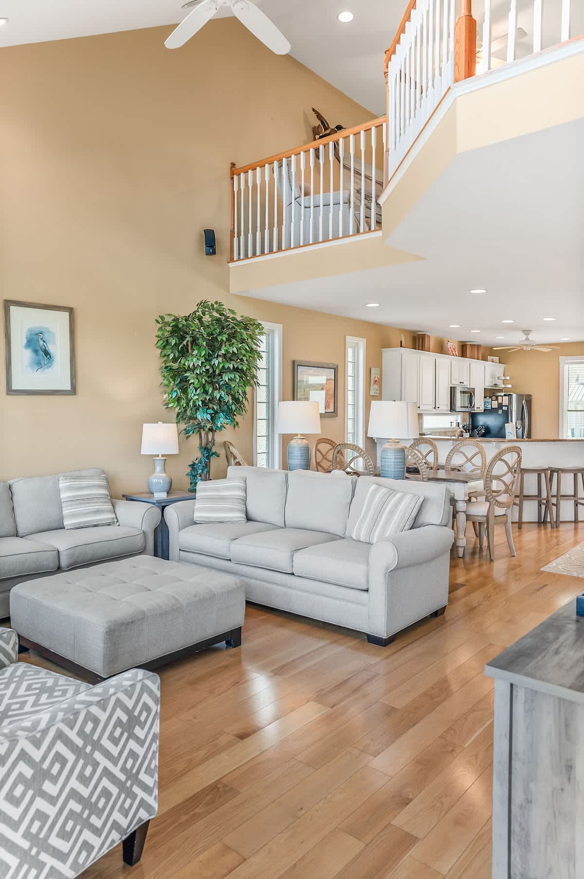 Comfortable and spacious living area
