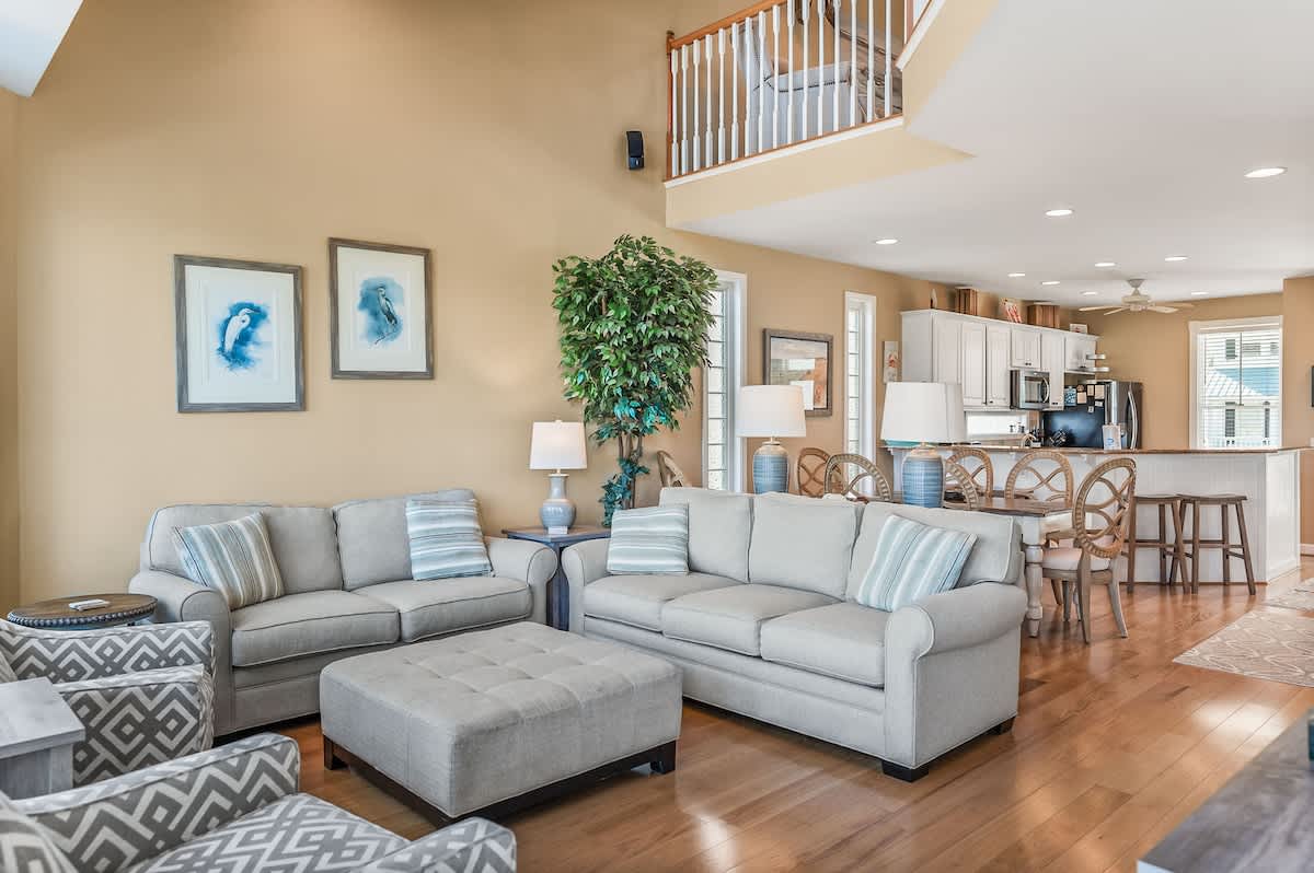 Comfortable and spacious living area