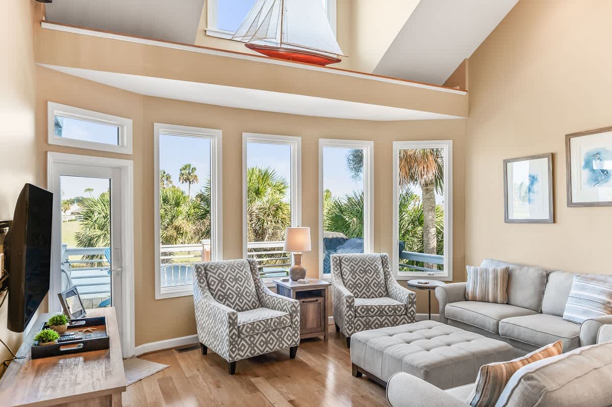 Comfortable and spacious living area