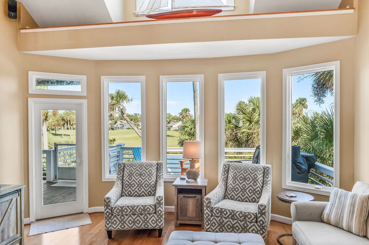 Comfortable and spacious living area