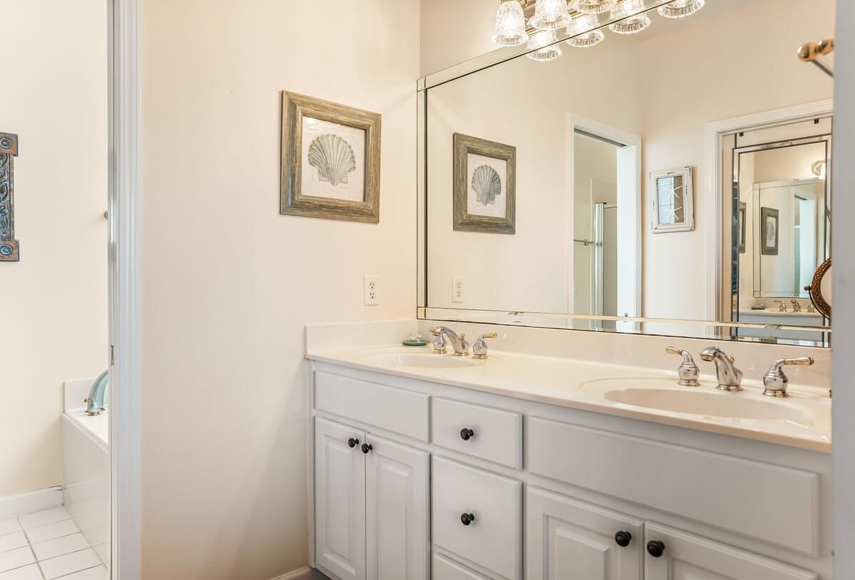 Jack and Jill bathroom