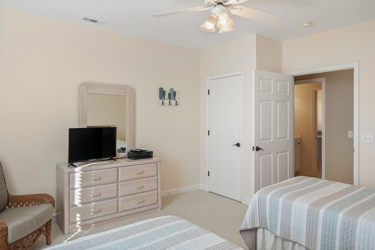 Second floor guest bedroom