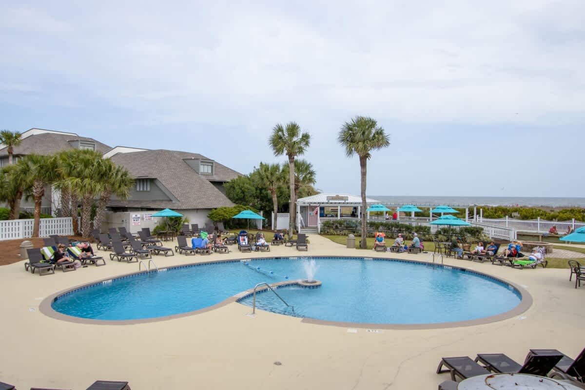 Adult Pool and Sandbar